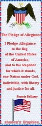 Pledge of Allegiance Bookmark